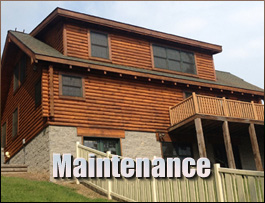  Harrellsville, North Carolina Log Home Maintenance